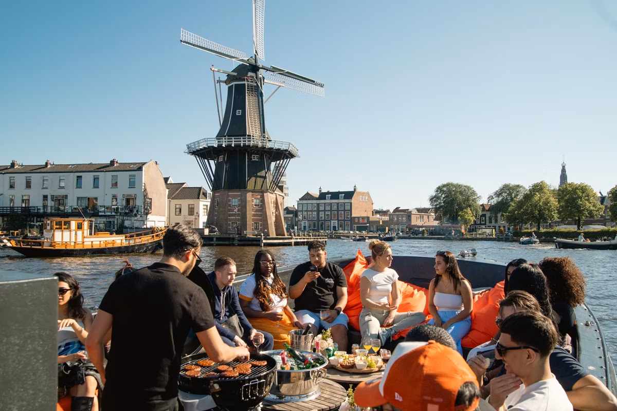 Private BBQ on Board Haarlem Cruise