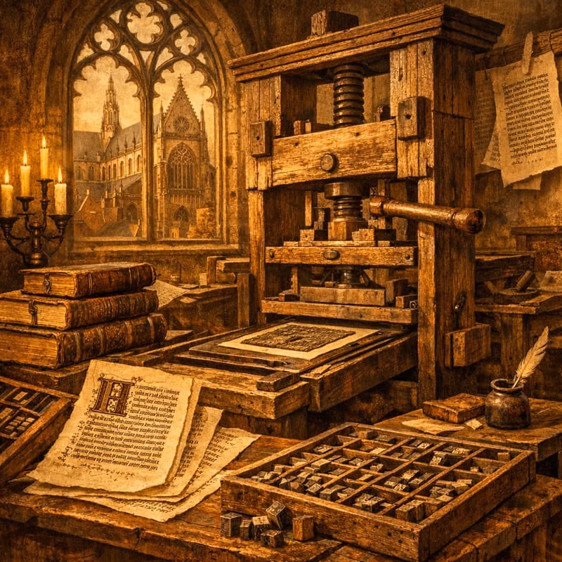 The Printing Revolution: A Self-Guided Walk Through Coster, Enschedé & the Birth of Books