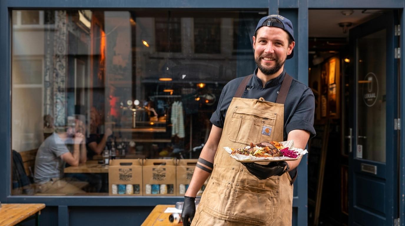 Pop-up Restaurant, BEER & BBQ, BRIKETT X Lokaal, Sunday August 2