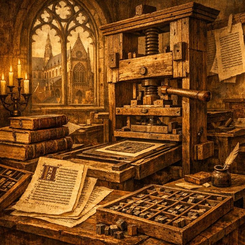 De Drukrevolutie: Coster, Enschedé & de Geboorte van Boeken