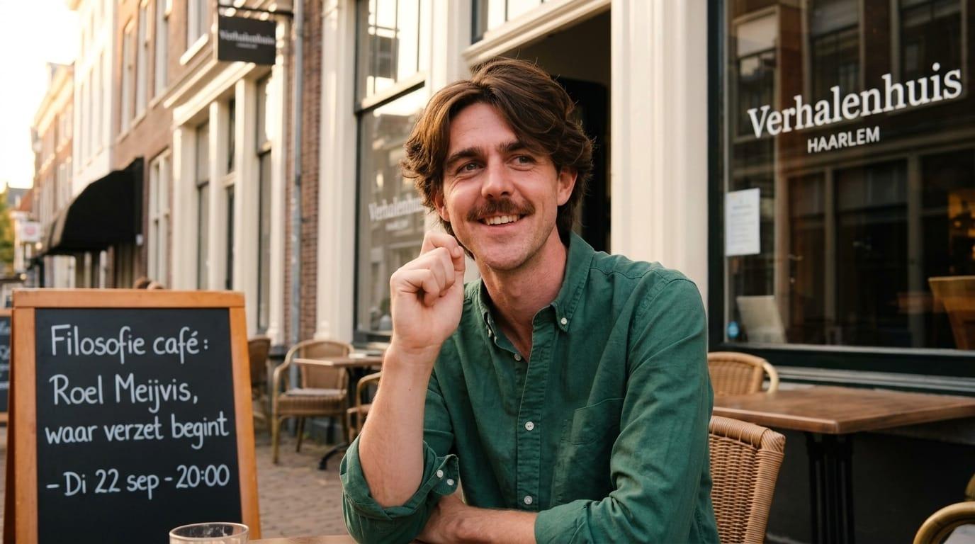 Filosofie café, Roel Meijvis, waar verzet begint