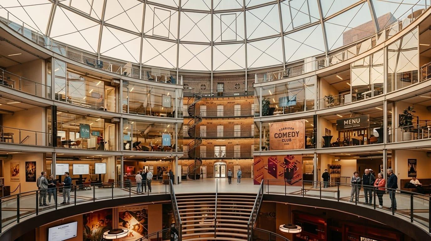 Sjamke de Voogd opent Corridor Comedy Club in Menu Corridor