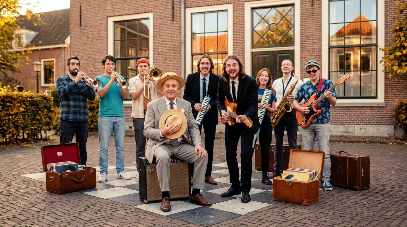 Haarlemse Popmuziek in een Platenkoffer