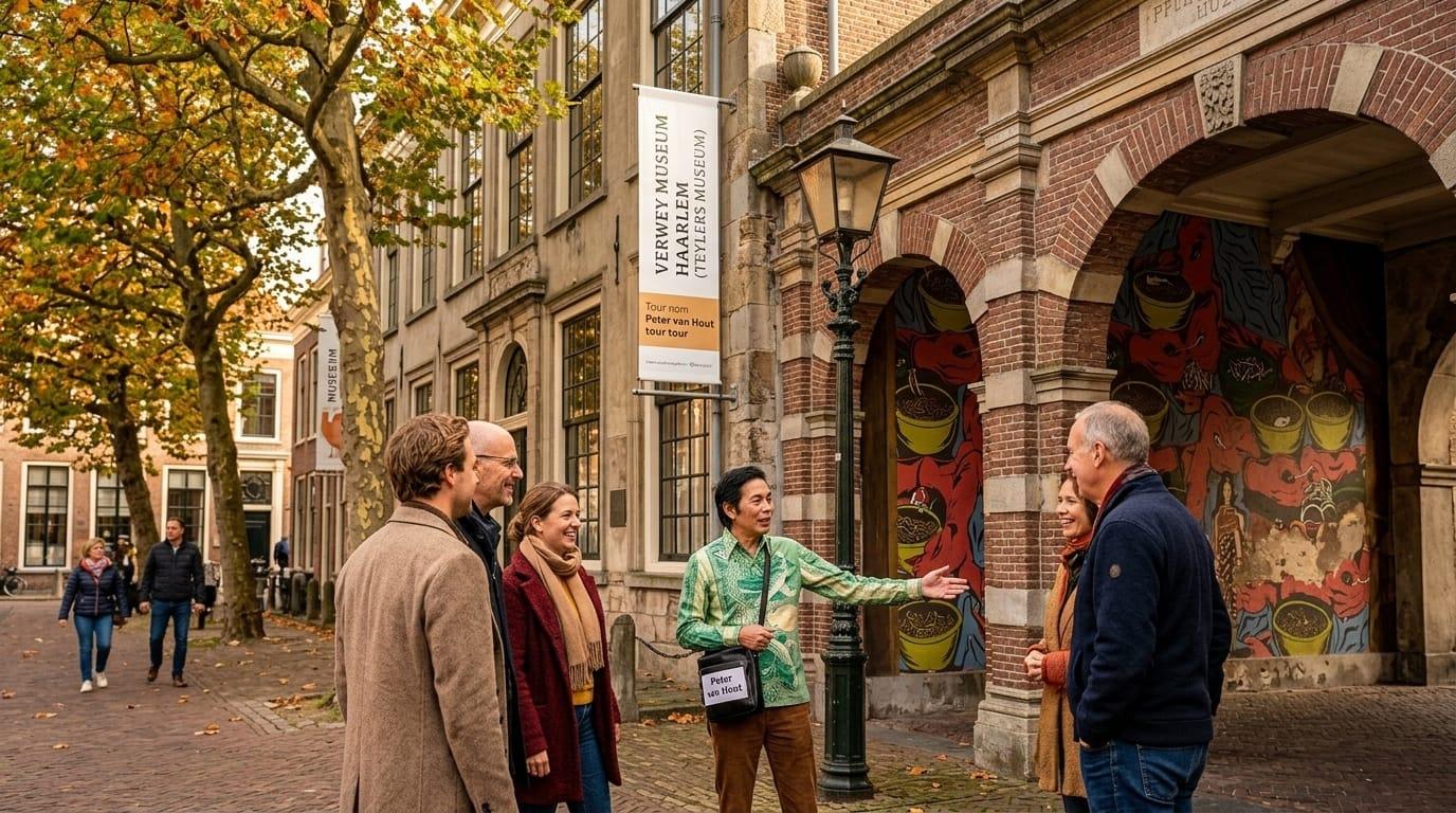 Rondleiding door Peter van Hout bij Houtveen