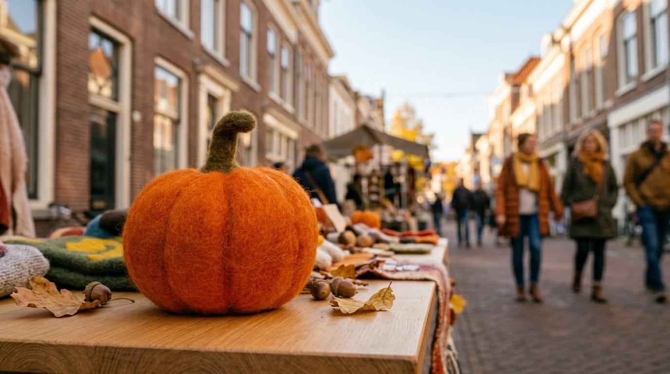 Free Pumpkin Felting on Halloween